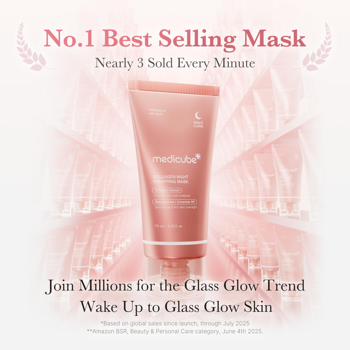 Medicube Collagen Night Wrapping Mask 75ml 3