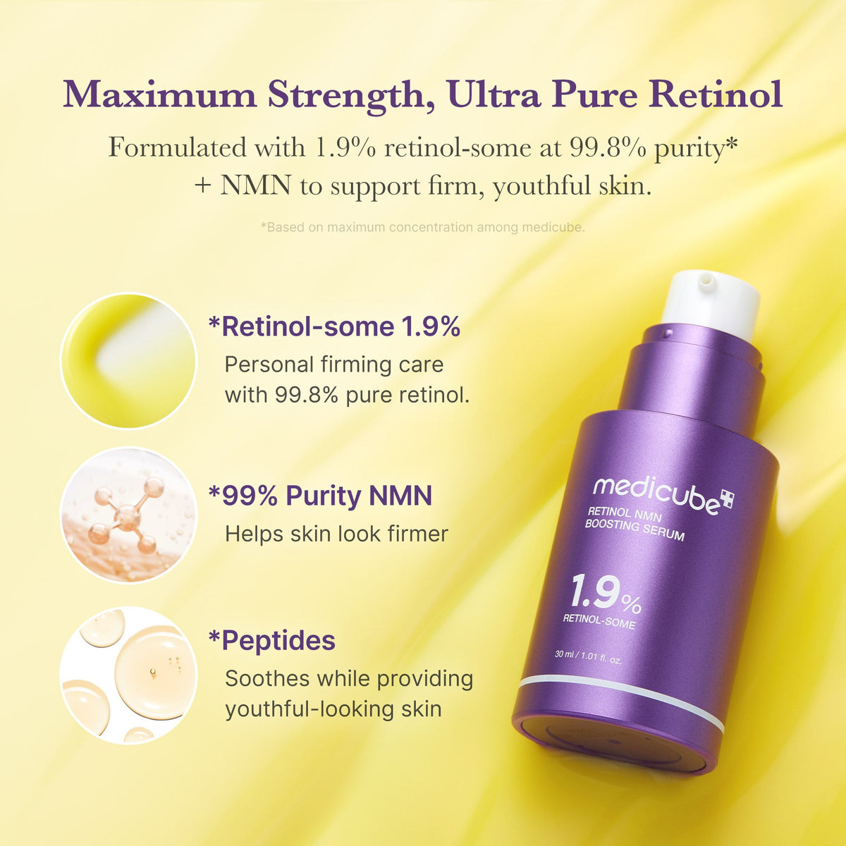 Medicube Retinol NMN Boosting Serum 30ml 3