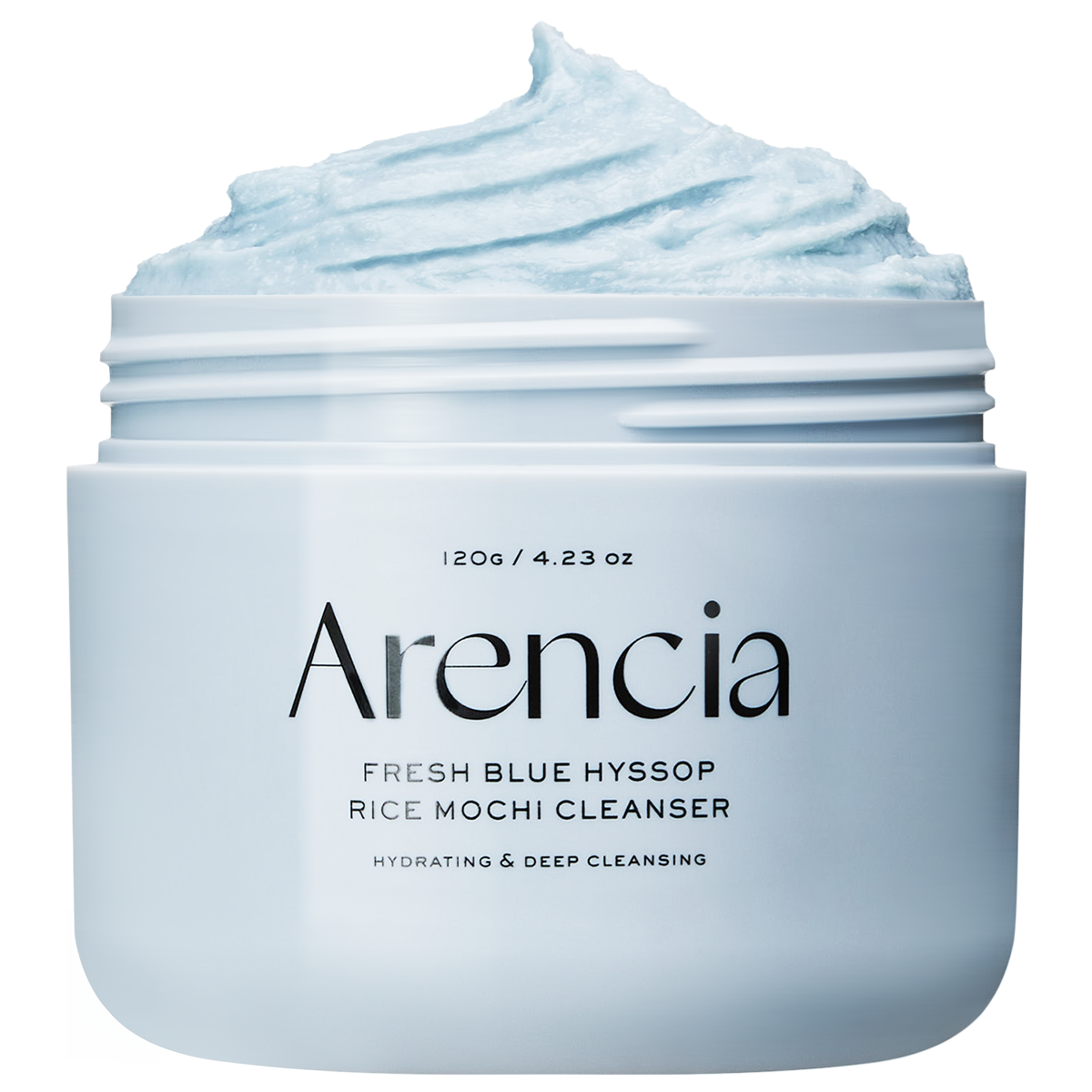 Arencia Fresh Blue Hyssop Rice Mochi Cleanser 120g