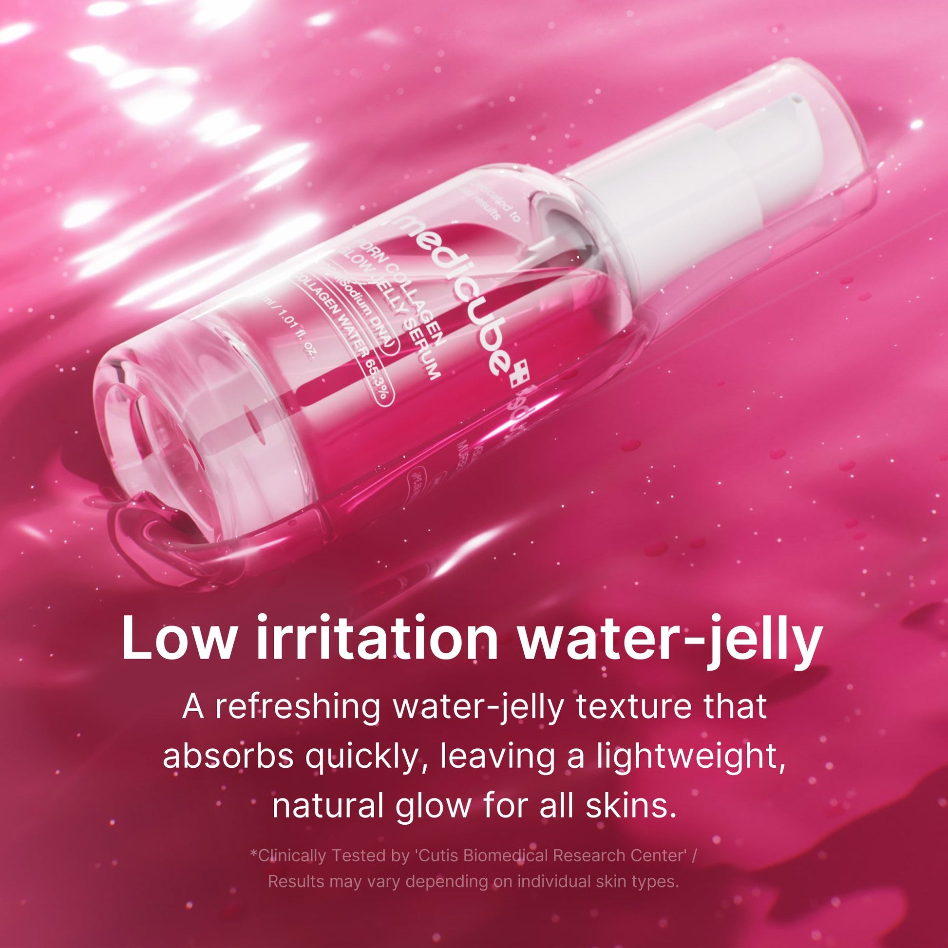 Medicube PDRN Collagen Glow Jelly Serum 30ml 4