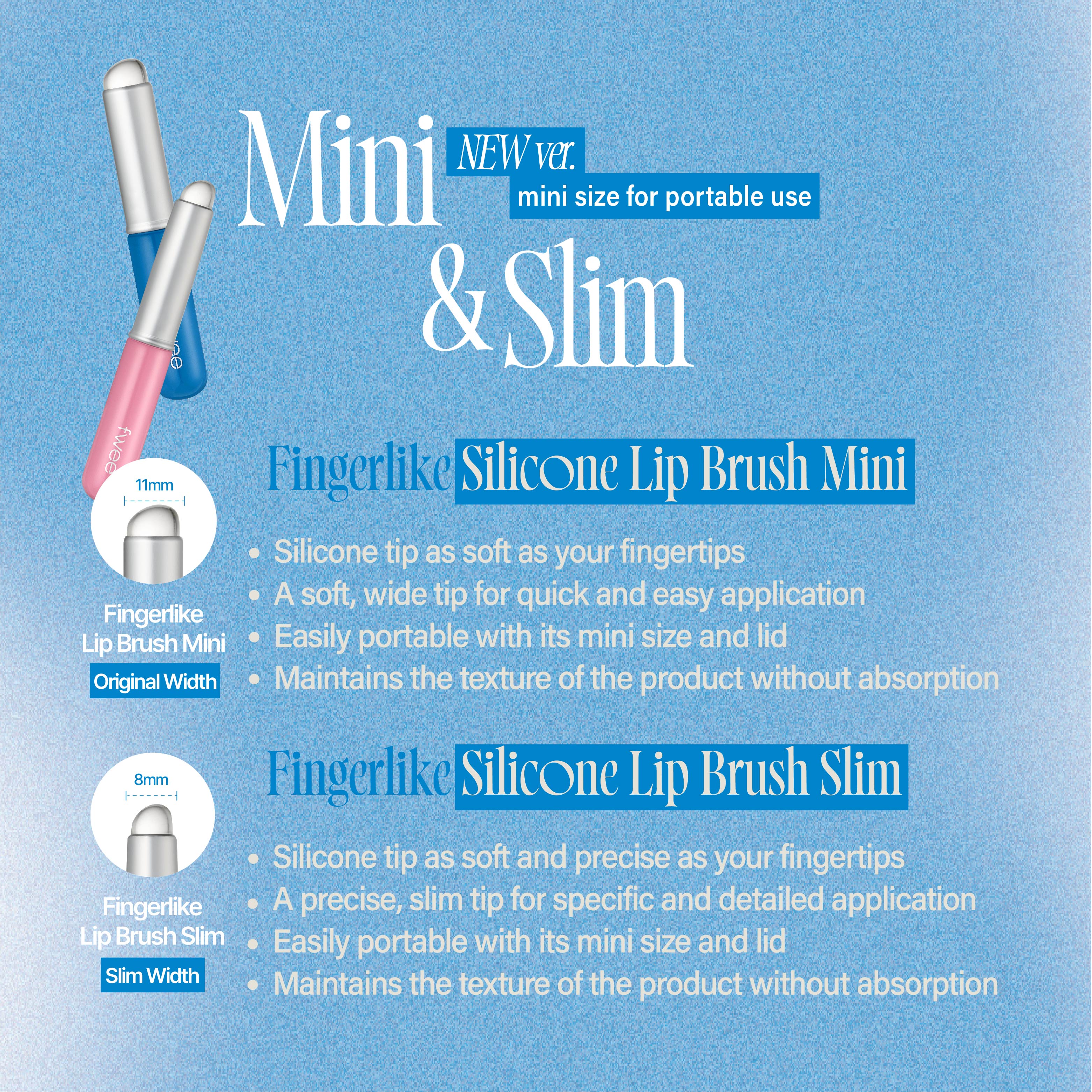 FWEE Fingerlike Silicone Lip Brush 5