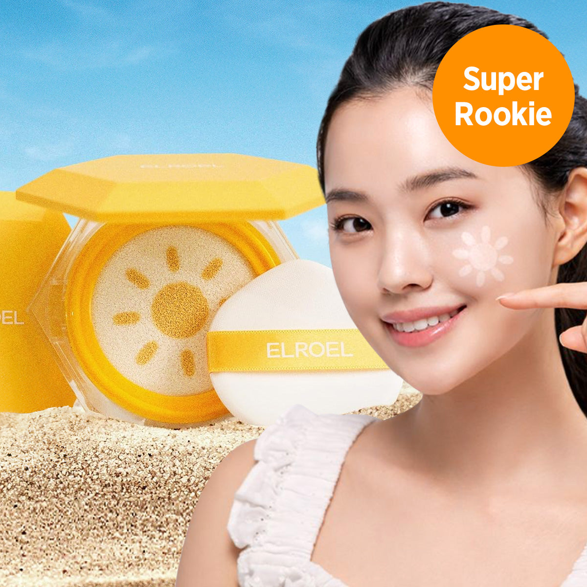 Elroel Pang Pang Big Sun Cushion Plus 25g