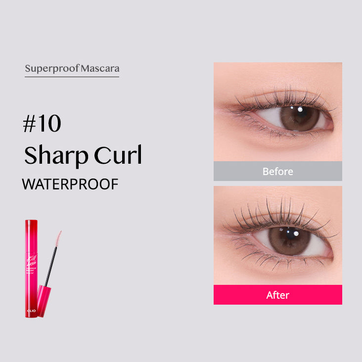 CLIO Kill Lash Superproof Mascara - 010 Sharp Curl