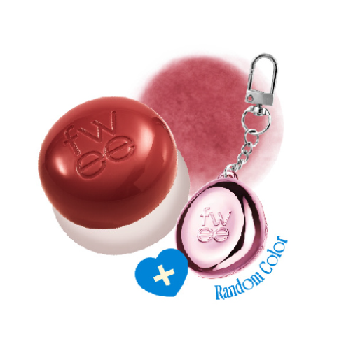 FWEE Keyring Lip&Cheek Blurry Pudding Pot CR01 Dear 5g 3