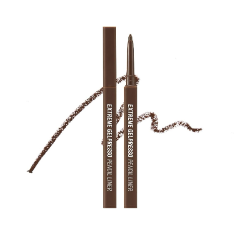 CLIO Extreme Gelpresso Pencil Liner - 002 Deep Brown