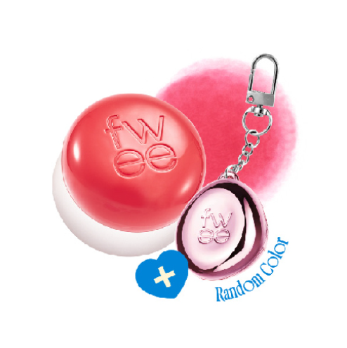 FWEE Keyring Lip&Cheek Blurry Pudding Pot CR01 Dear 5g 4