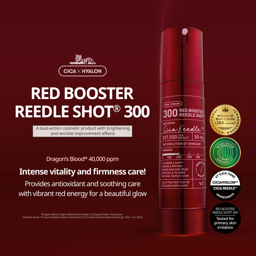 VT Cosmetics Red Booster Reedle Shot 100 2