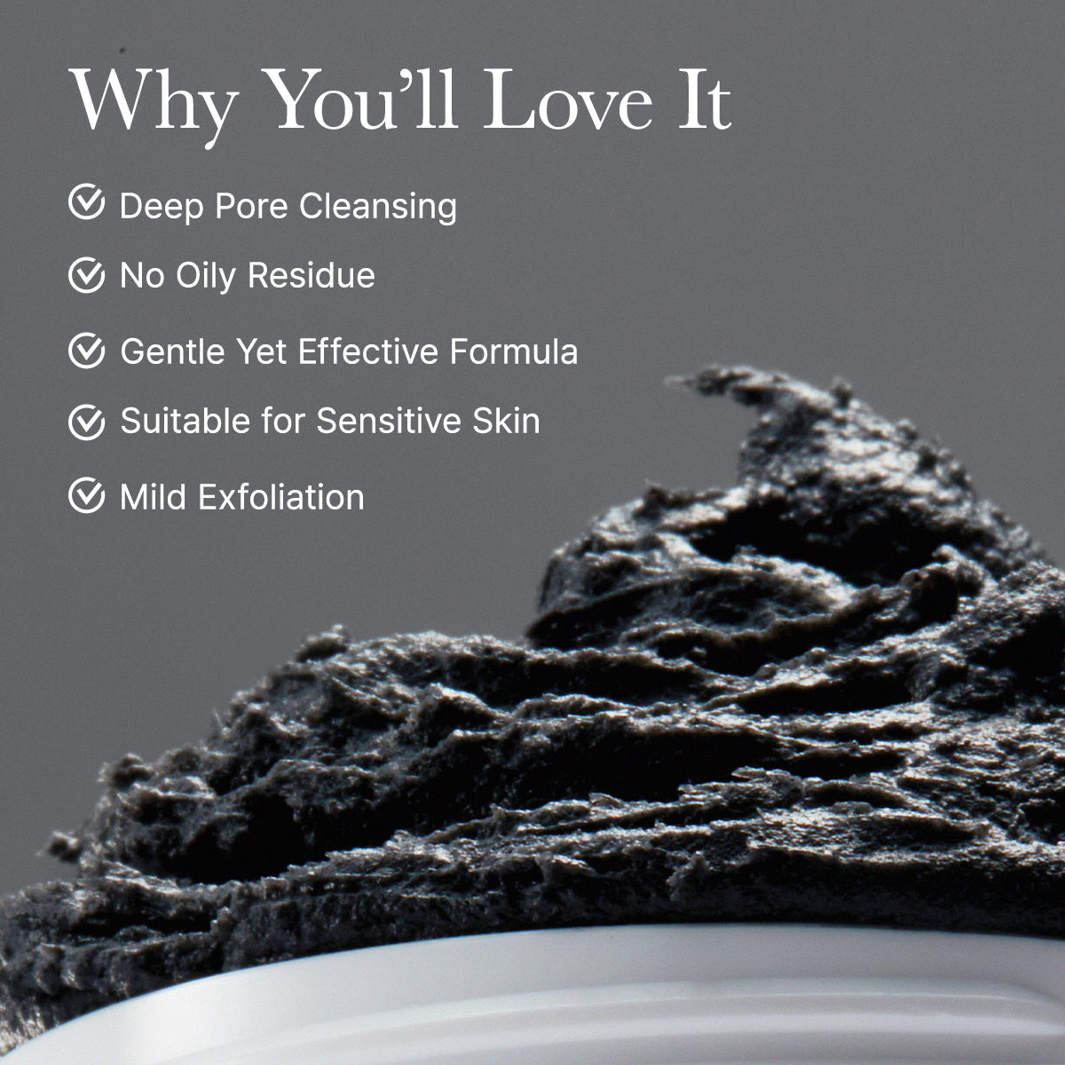 Arencia Black Tea Rice Mochi Cleanser 120g 3