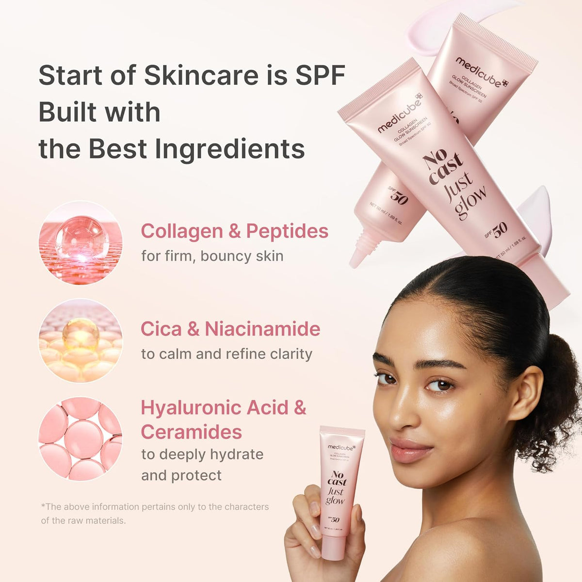 Medicube Glow Collagen Sunscreen 50ml SPF 50 4