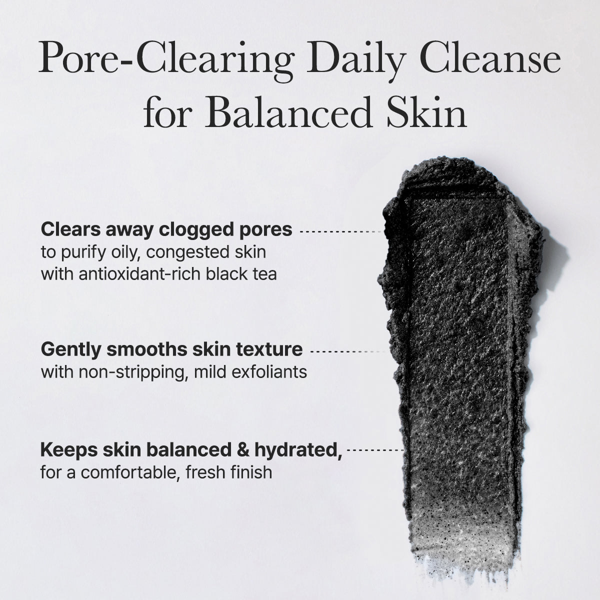 Arencia Black Tea Rice Mochi Cleanser 120g 4