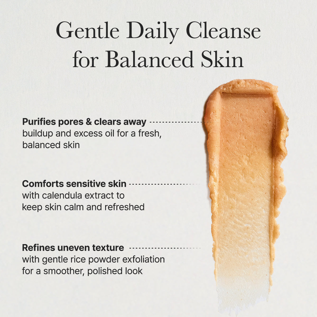 Arencia Calendula Rice Mochi Cleanser 120g 4