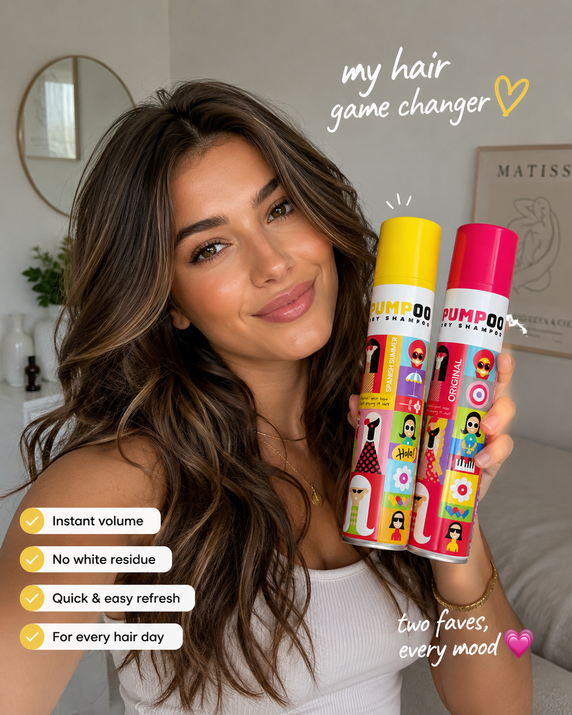 Pumpoo Original Dry Shampoo