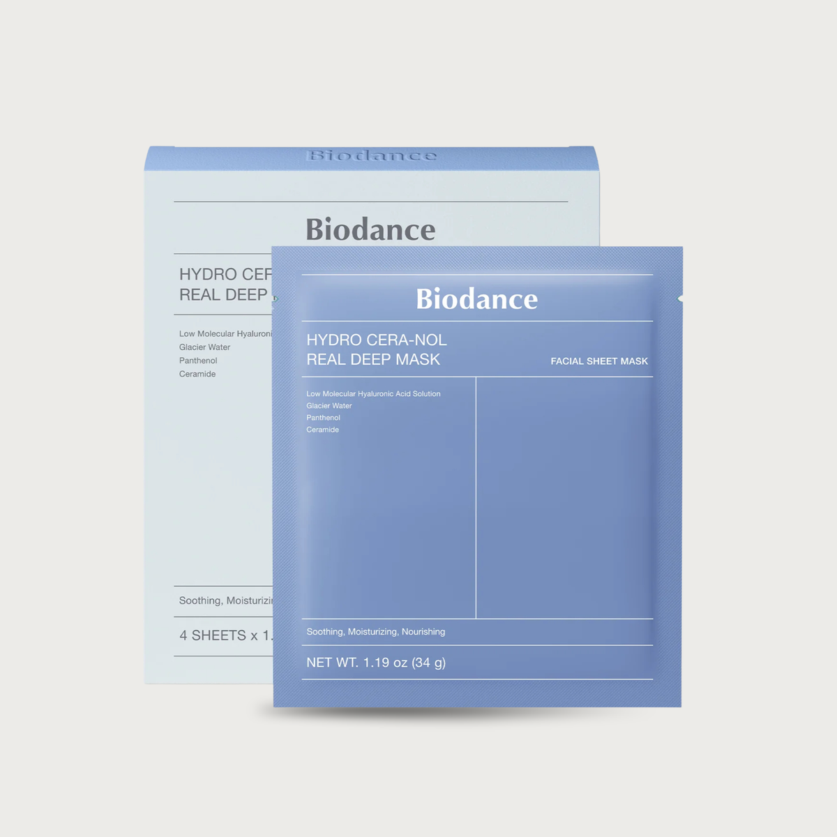 Biodance Hydro Cera-nol Real Deep Mask 1Box (34g*4ea)
