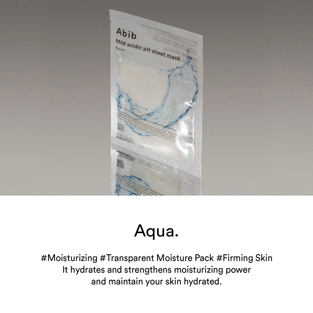 Abib Mild Acidic pH Sheet Mask Aqua Fit (1ea) 5