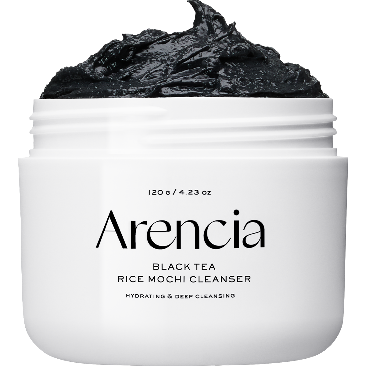 Arencia Black Tea Rice Mochi Cleanser 120g
