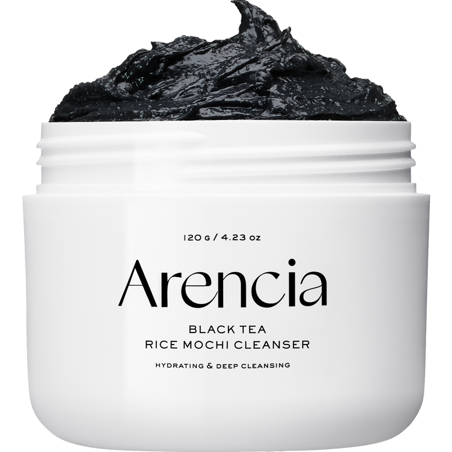 Arencia Black Tea Rice Mochi Cleanser 120g – product packshot