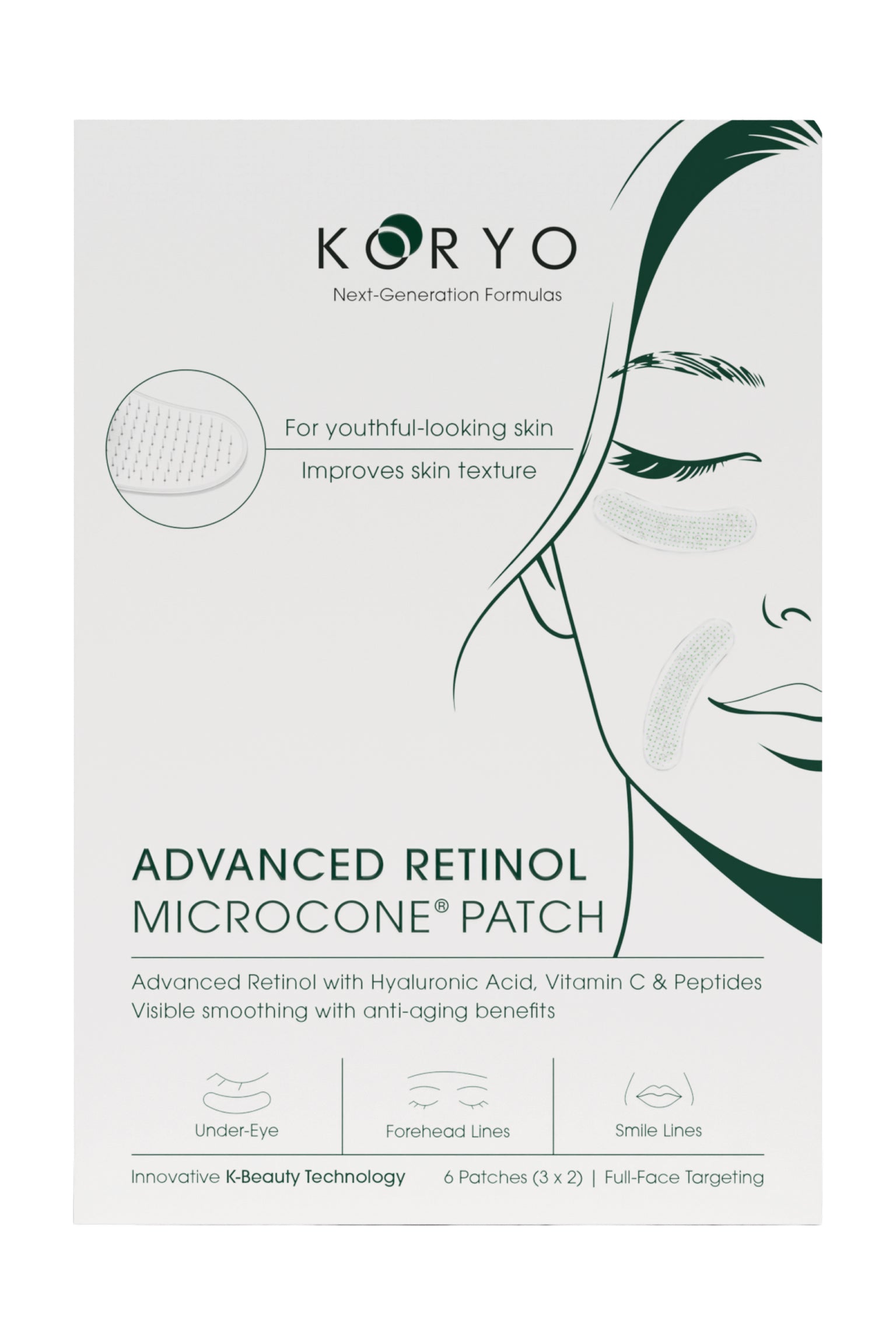 KORYO Advanced Retinol Microcone Patch