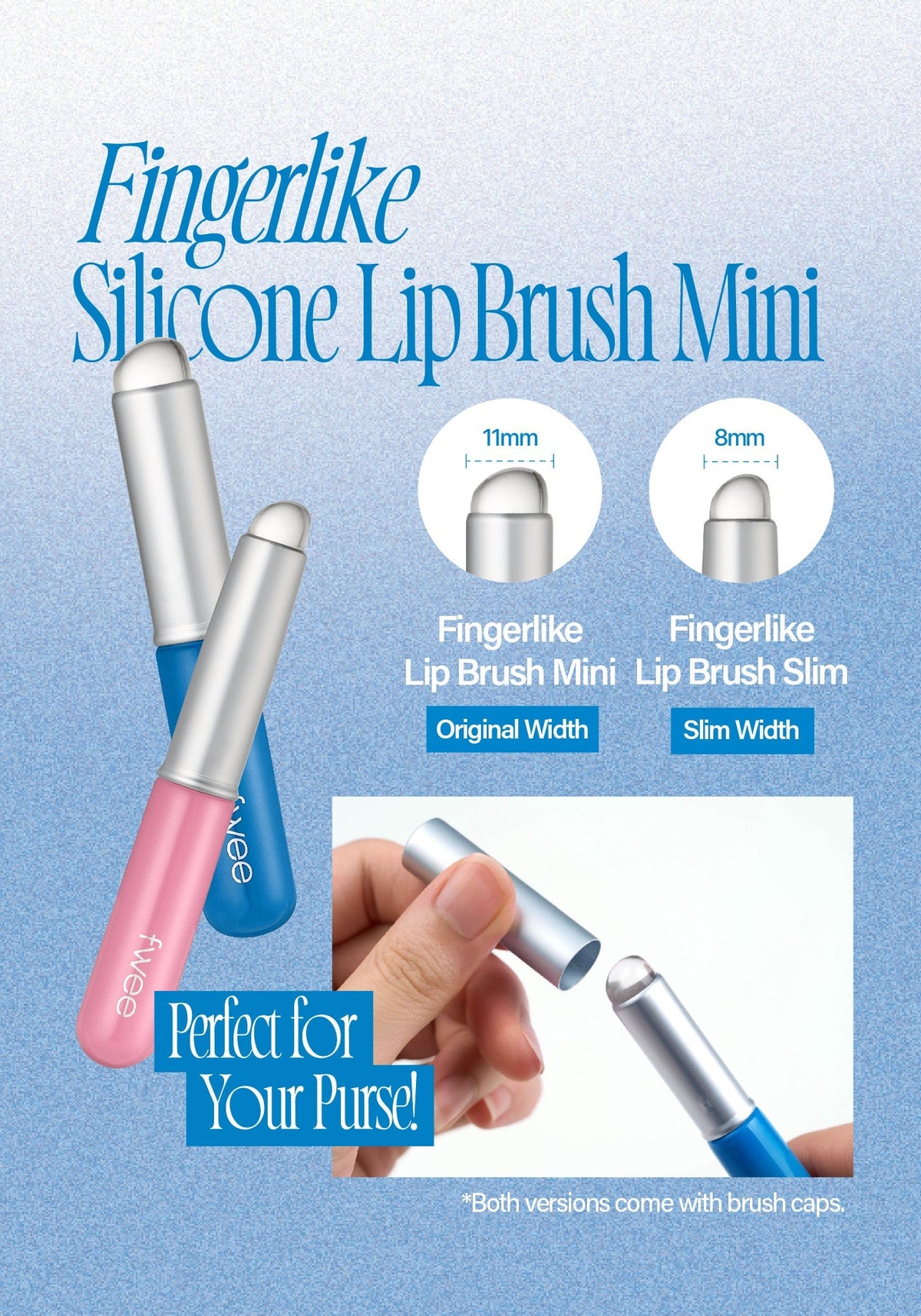 FWEE Fingerlike Silicone Lip Brush 2