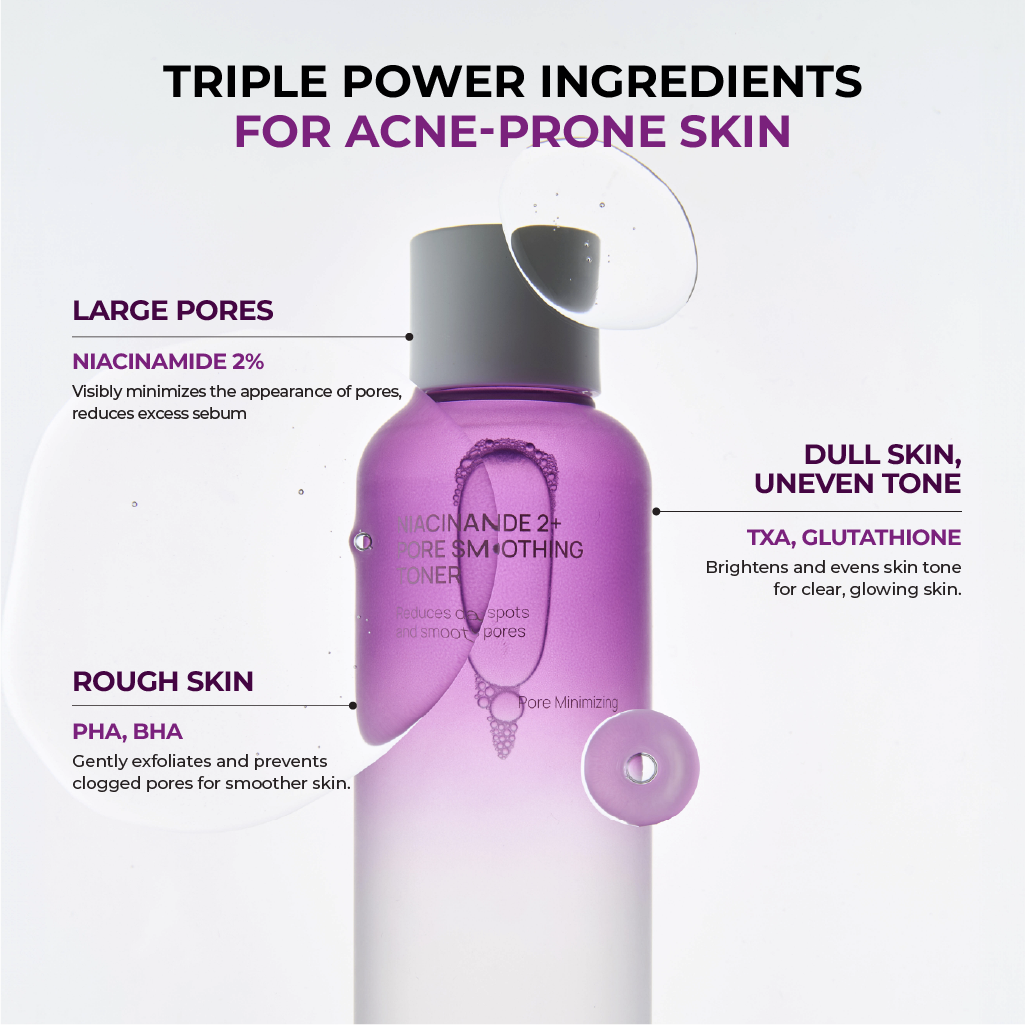 Jumiso Niacinamide 2+ Pore Smoothing Toner 205ml 4