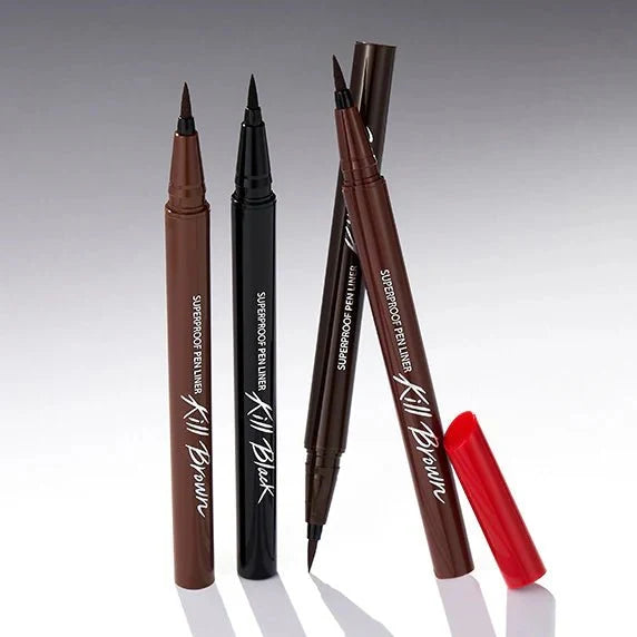 CLIO Superproof Pen Liner Kill Brown 02 Brown