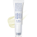 Dr.Althea Retinol Flat Iron Eye Roller 25ml white tube with roller tip and cream swatch