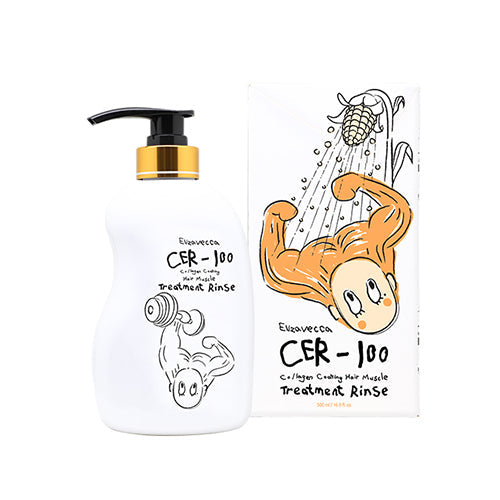 Elizavecca Collagen Coating Hair Muscle Treatment Rinse (CER-100) 500ml 2