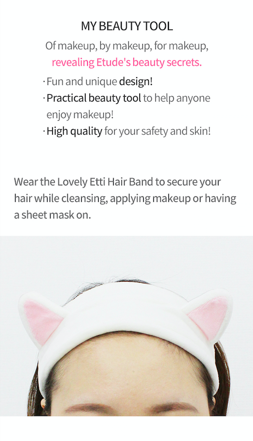 Etude My Beauty Tool Lovely Ethi Hairband 2