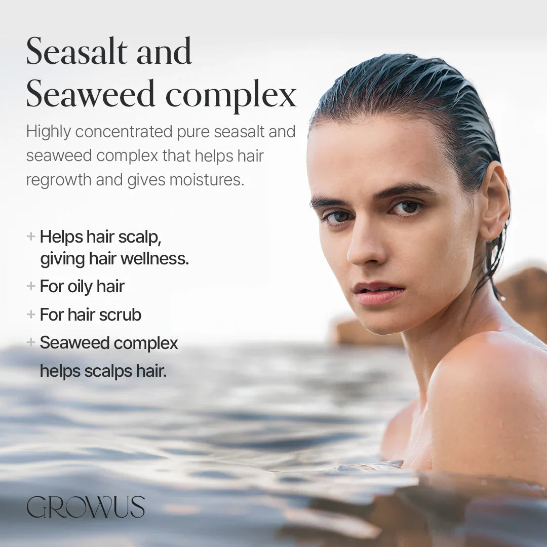 GROWUS Sea Salt Therapy Shampoo 500g 2