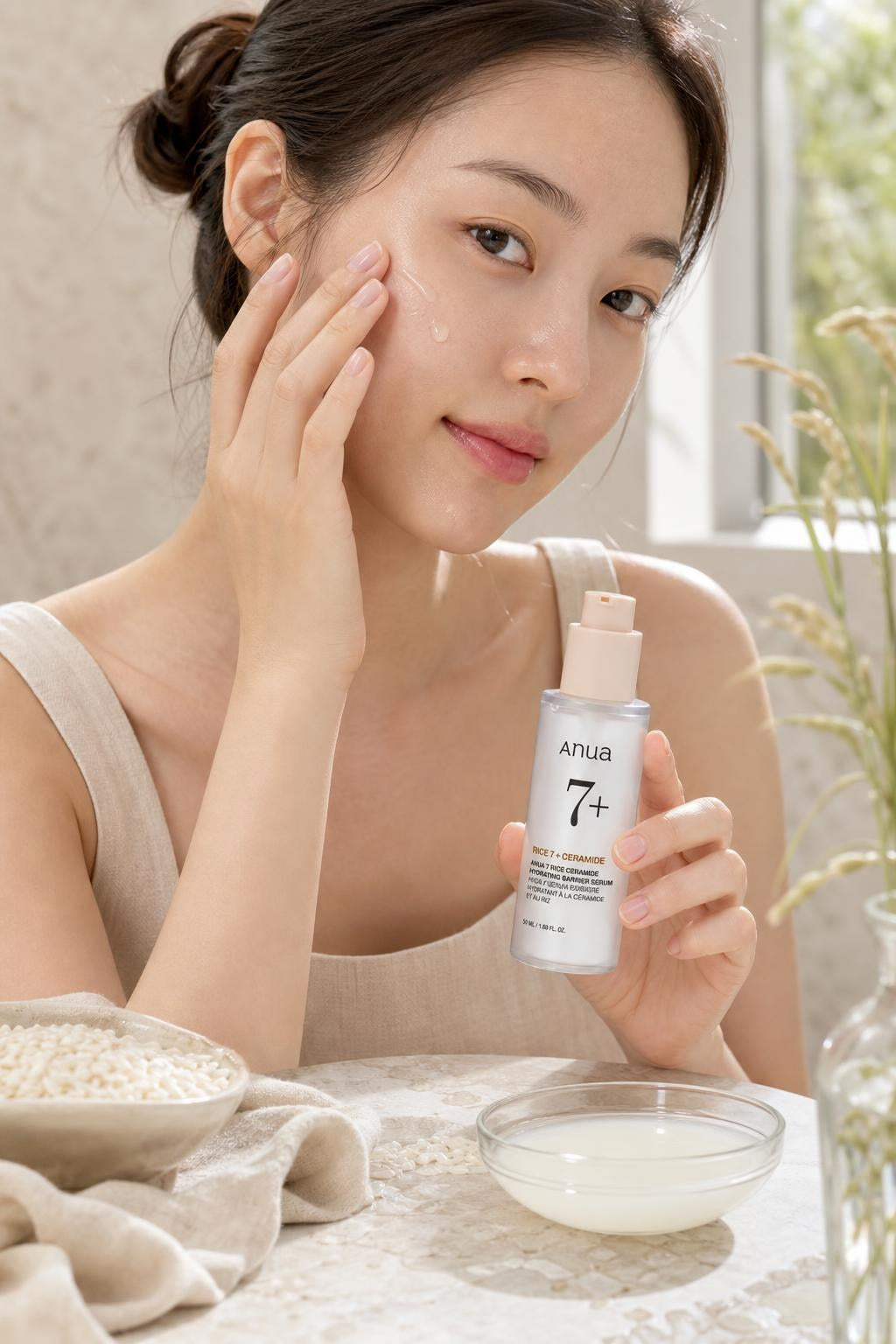 Anua Rice Ceramide 7 Hydrating Barrier Serum