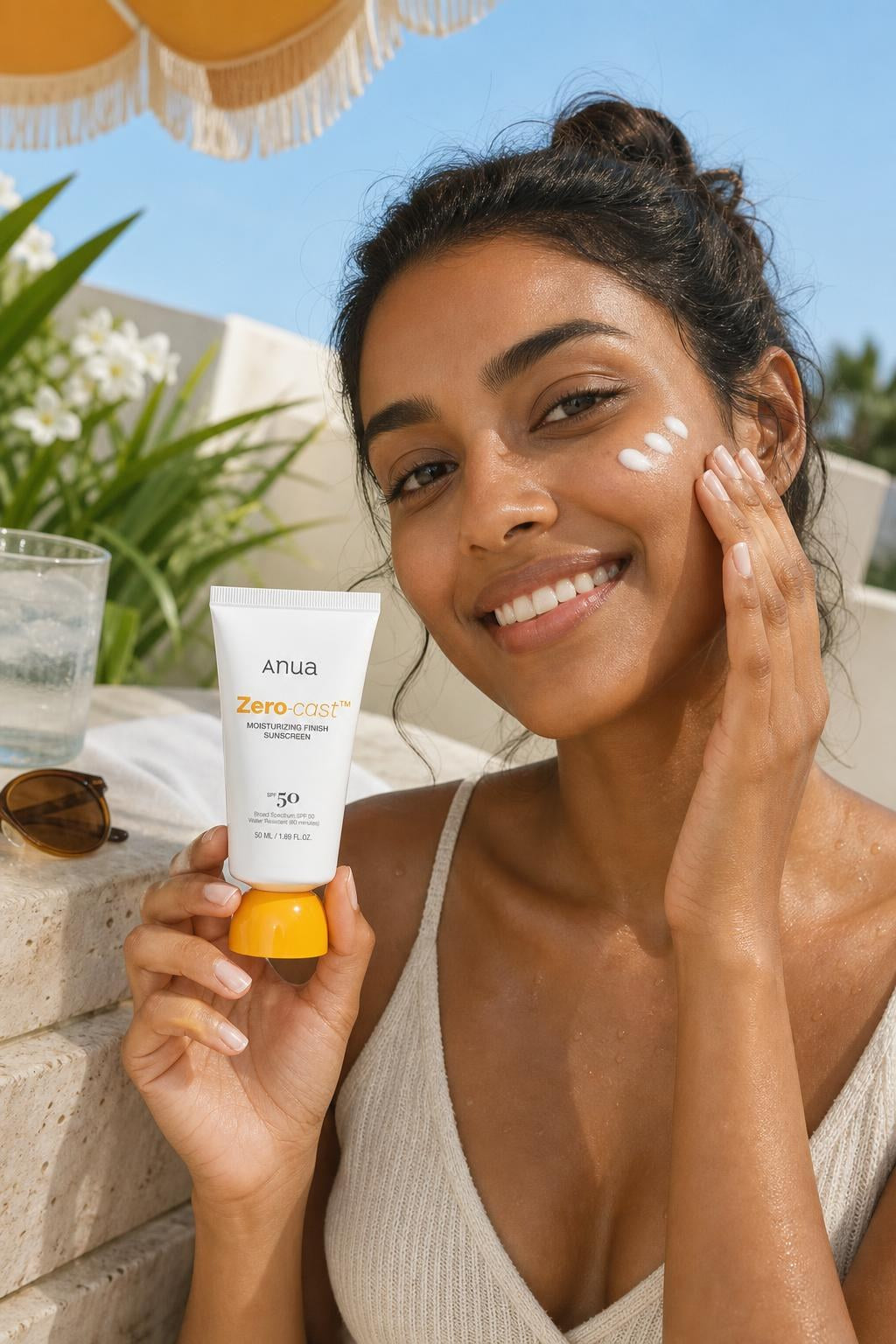 Anua Zero-cast Moisturizing Finish Sunscreen