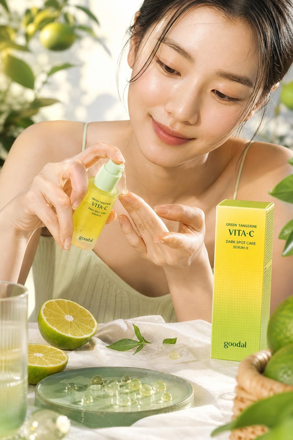 Goodal Green Tangerine Vita C Dark Spot Care Serum Alpha