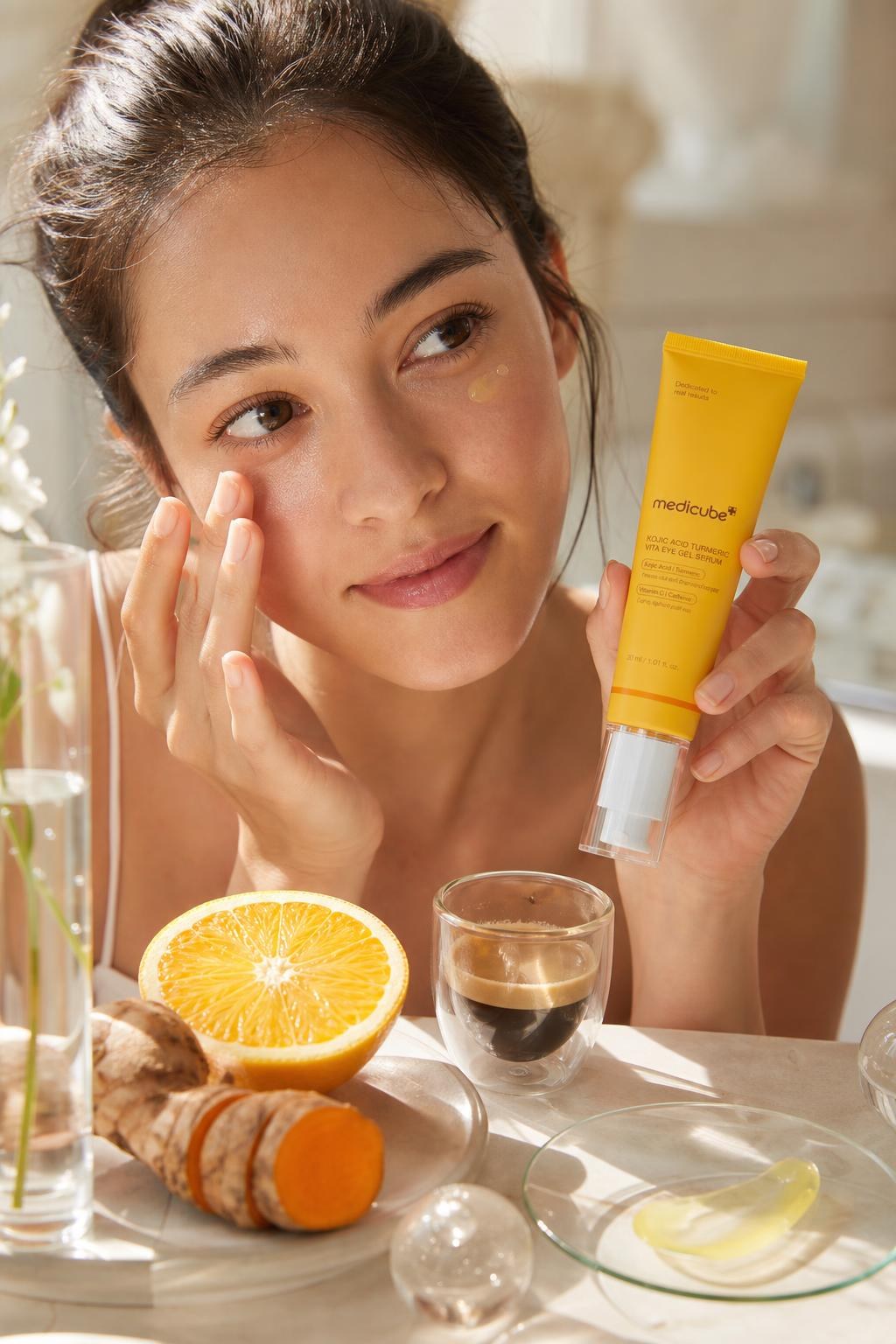 Medicube Kojic Acid Turmeric Vita Eye Gel Serum