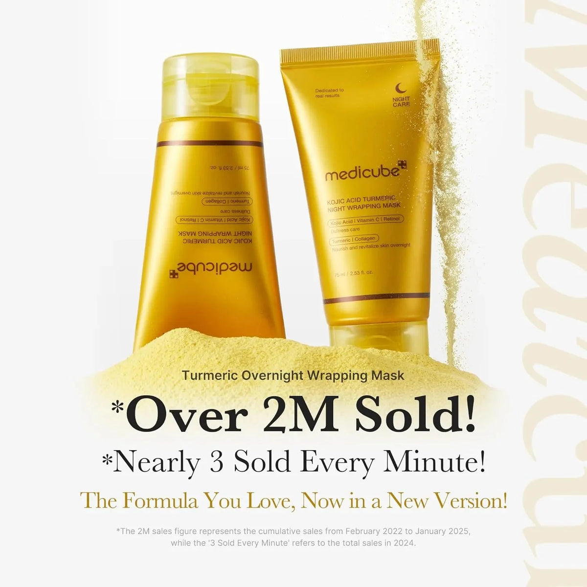Medicube Kojic Acid Turmeric Night Wrapping Mask 75ml 2.0 2