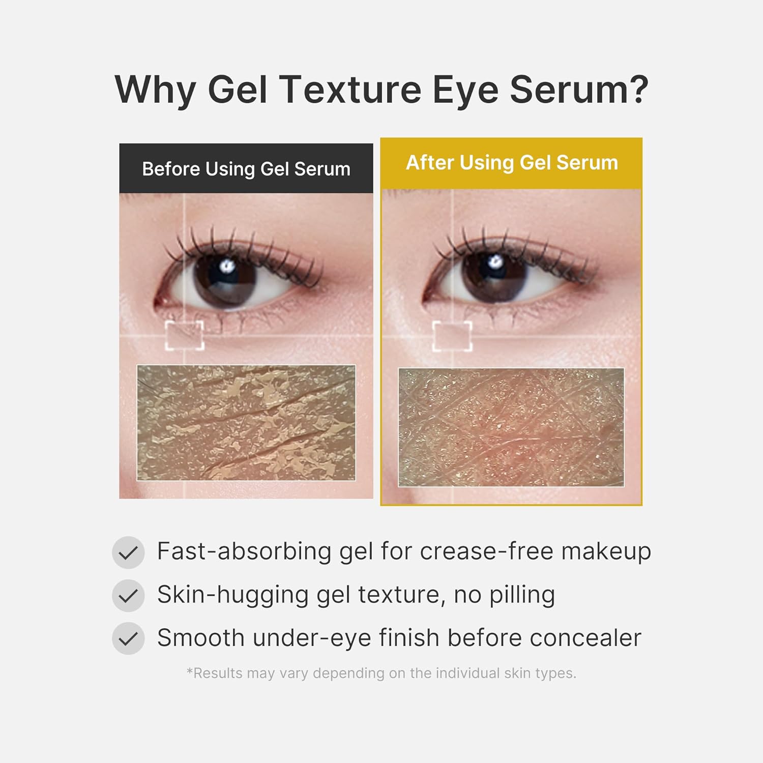 Medicube Kojic Acid Turmeric Vita Eye Gel Serum 30ml 4