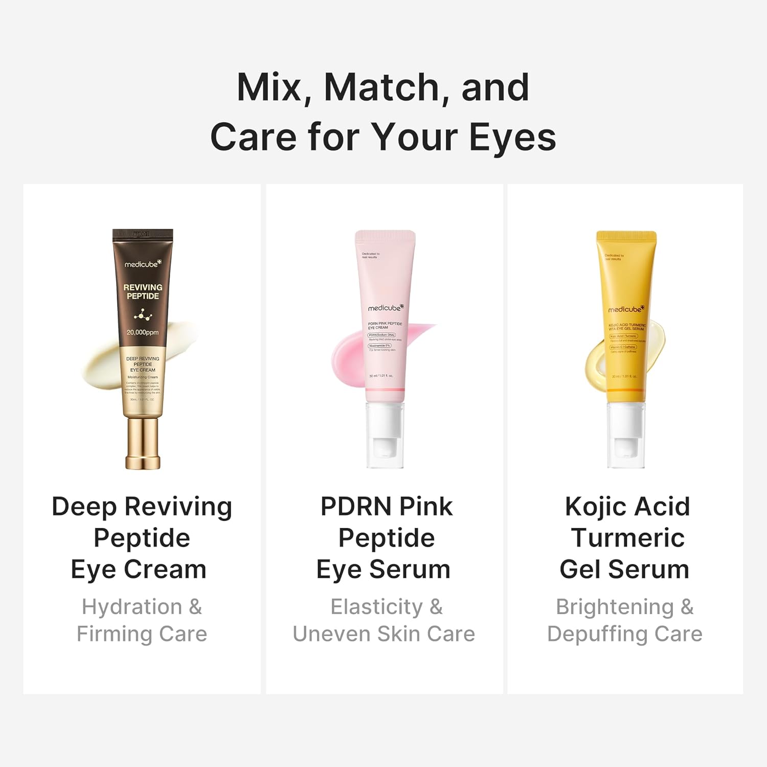 Medicube Kojic Acid Turmeric Vita Eye Gel Serum 30ml 5