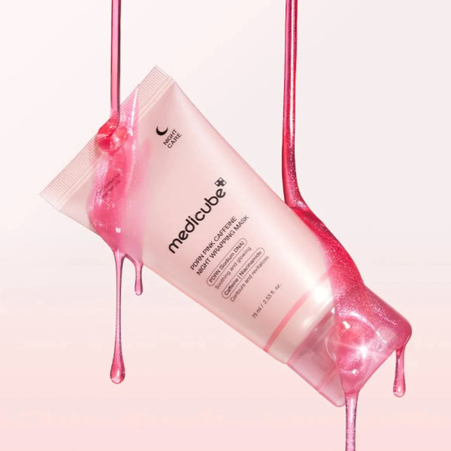 Medicube PDRN Pink Caffeine Night Wrapping Mask 75ml – product packshot