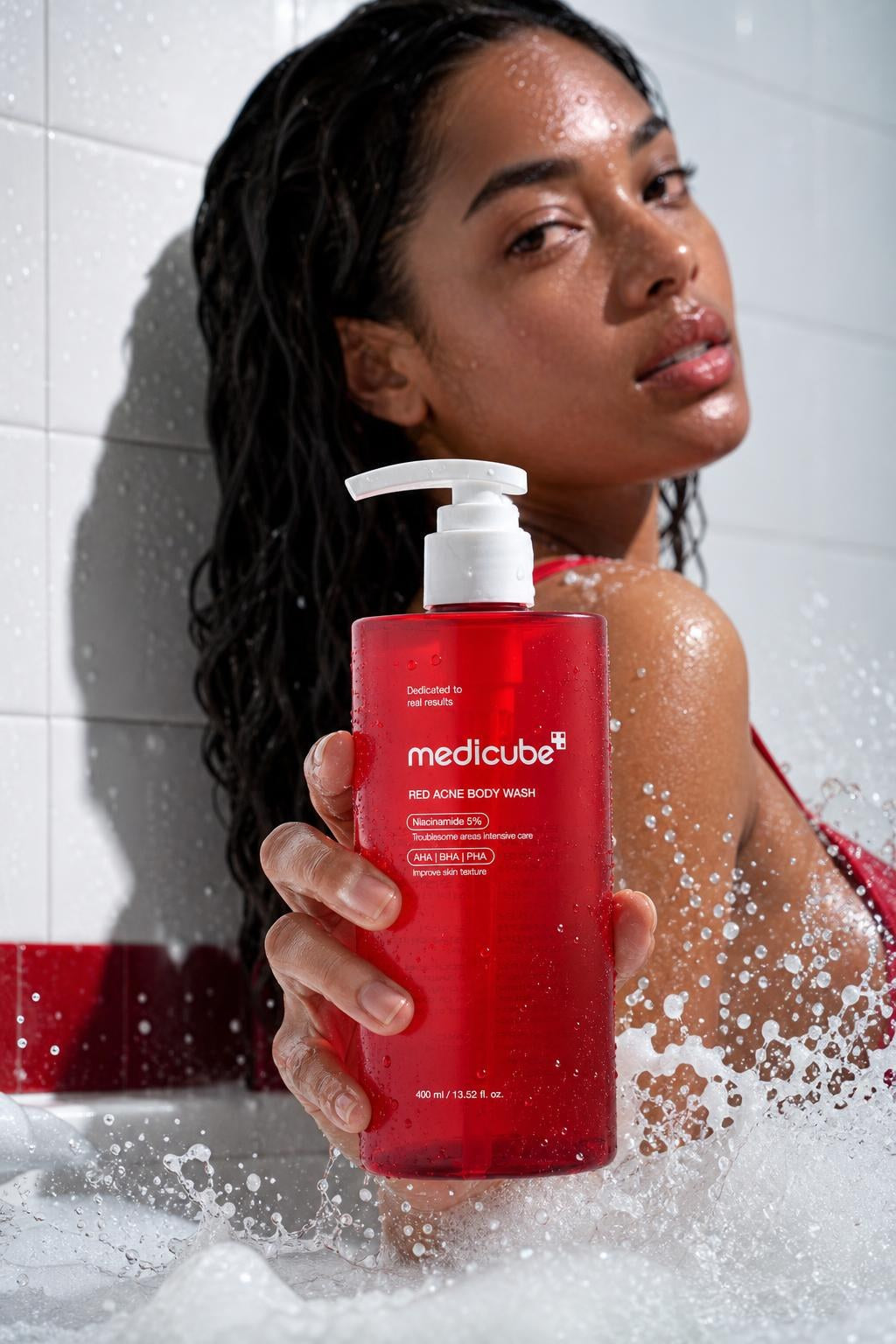 Red Acne Body Wash