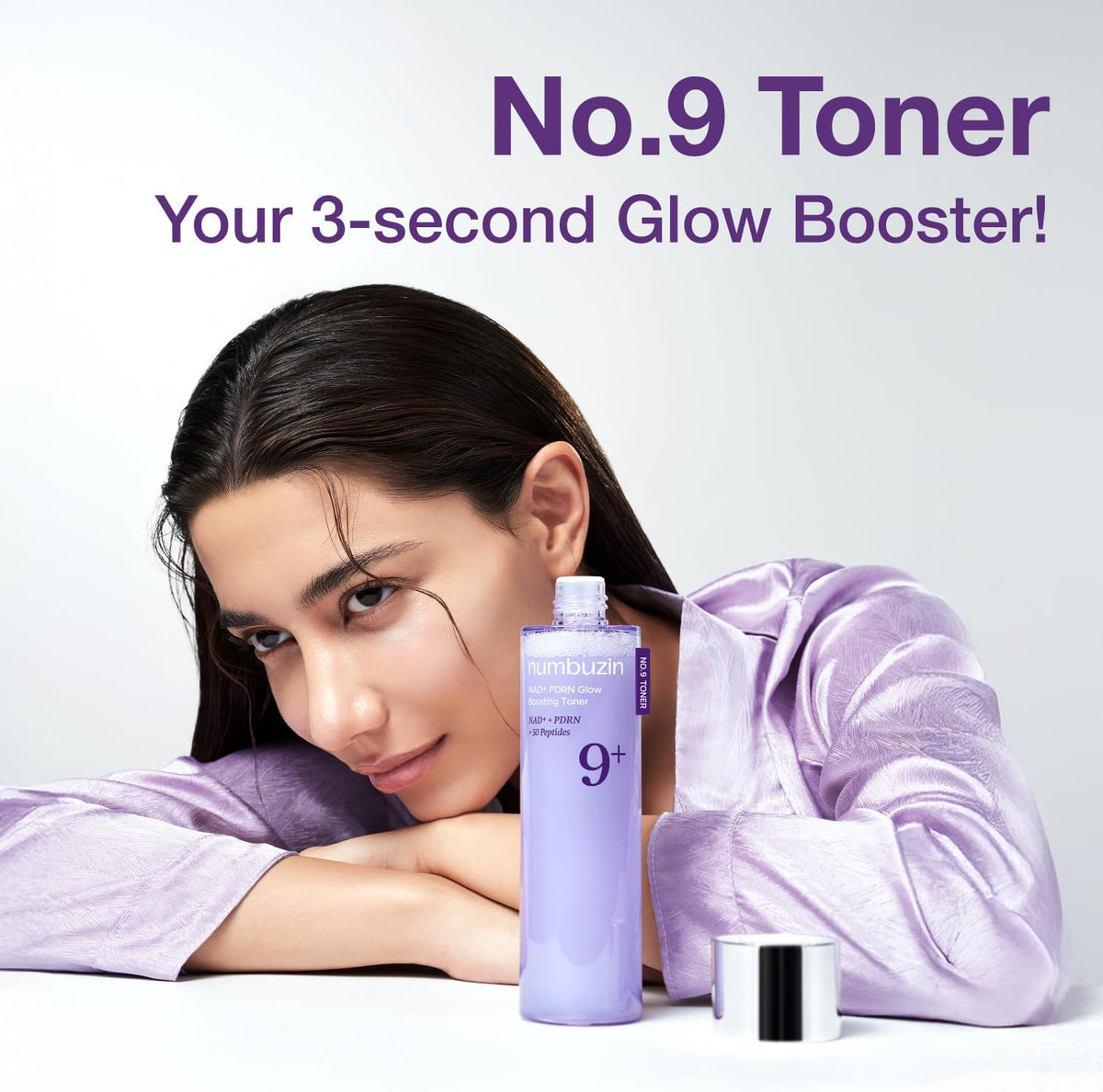 Numbuzin No.9 NAD PDRN Glow Boosting Toner 150ml 3