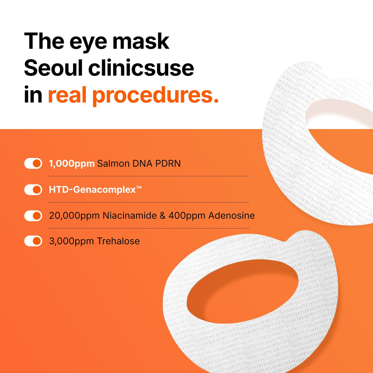 Genabelle PDRN 360 Rejuvenating Eye Mask 100ml (70ea) 5