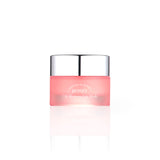 Petitfee Oil Blossom Lip Mask Camellia Seed Oil pink frosted glass jar with silver cap on white