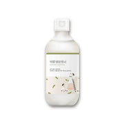 Round Lab Soybean Nourishing Toner 300ml milky bottle with beige illustrated label on white